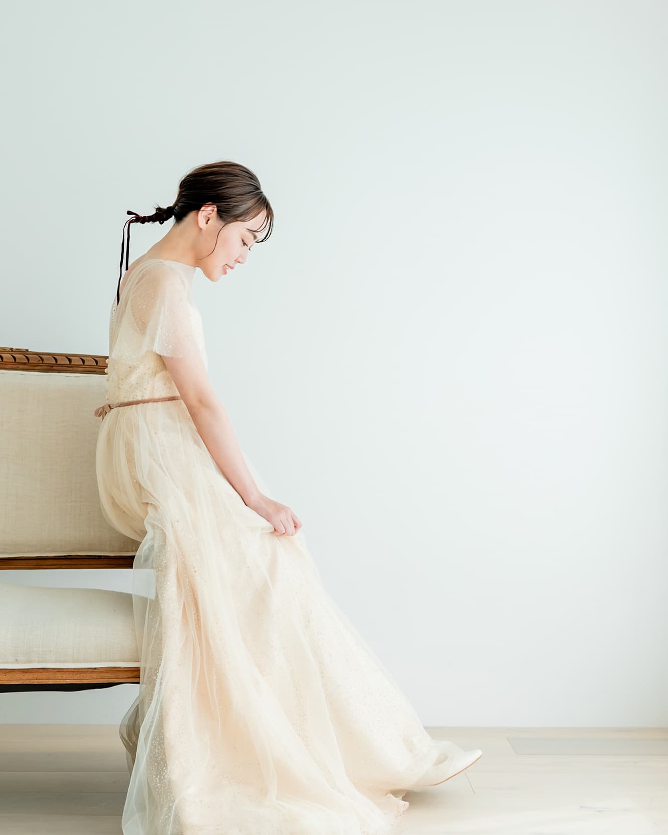 白いスタジオ｜ユーモアウェディング